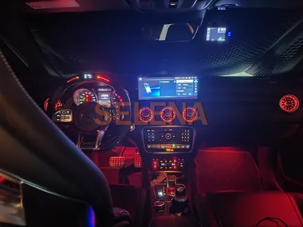 w176 a클래스  a45amg 순정형 송풍구 엠비언트 + 안드로이드오토 + 신형핸들 시공!! cla , gla , 45amg 레트로핏 드레스업