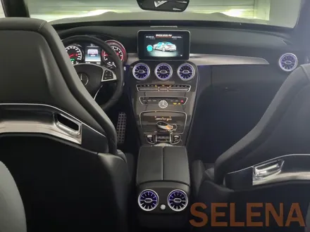 벤츠 w205 c63amg 실내 64색 송풍구 엠비언트 그리고 최신형키 컨버전 순정형 코딩
