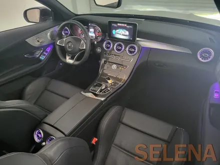 벤츠 w205 c63amg 실내 64색 송풍구 엠비언트 그리고 최신형키 컨버전 순정형 코딩