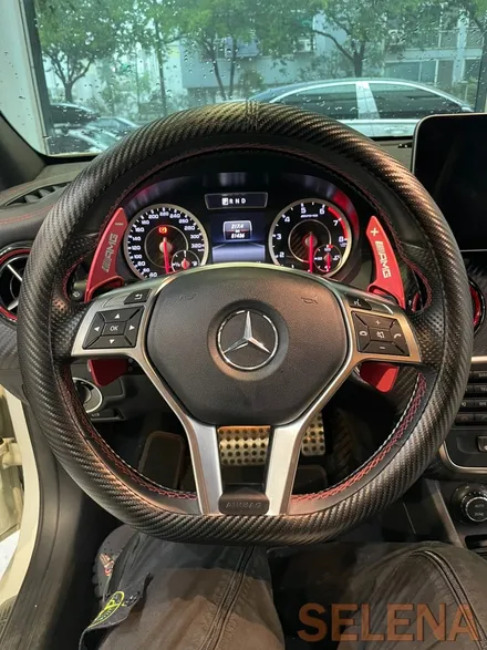 벤츠 w176 a45amg 최신형 핸들 , 송풍구 엠비언트 레트로핏 시공 !! 모두한꺼번에
