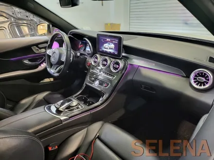 w205 cclass C클래스 실내 분위기등 + 64색 송풍구 엠비언트풀세트 순정형 레트로핏 정품코딩