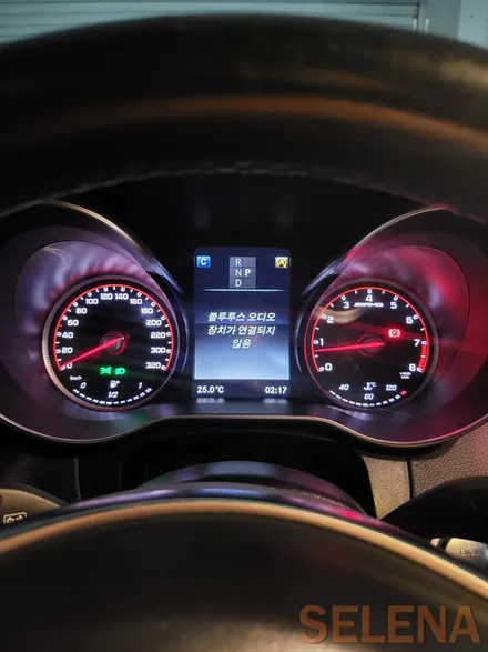 w205 c클래스 카브리올레 c63amg 만들기!! 계기판 , 64색엠비언트 풀세트 장착!!