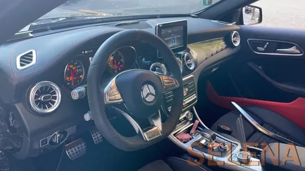 벤츠 a클래스 필수튜닝!!! W176 a45amg 실내 송풍구 엠비언트 12색 풋등 도어4개  전체세트 - 서울 목동 셀레나모터스