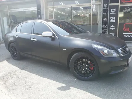 인피니티g35 사틴블랙 사고후재시공 / 경기광주 능평동