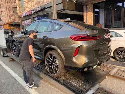 동탄썬팅) BMW X6M 측후면 퀀텀블랙으로 썬팅, 본넷PPF시공 / 동탄,수원,오산
