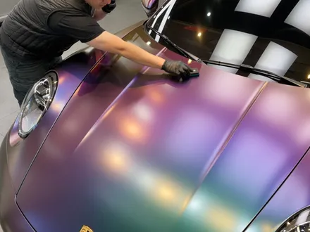 포르쉐 911카레라 4S! 무광랩핑에도 유리막 필수입니다! / 동탄,수원,오산