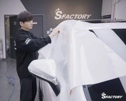 전체PPF로고탈거 없이도 시공이 가능해요? -렉서스 NX350H / 동탄,수원,오산