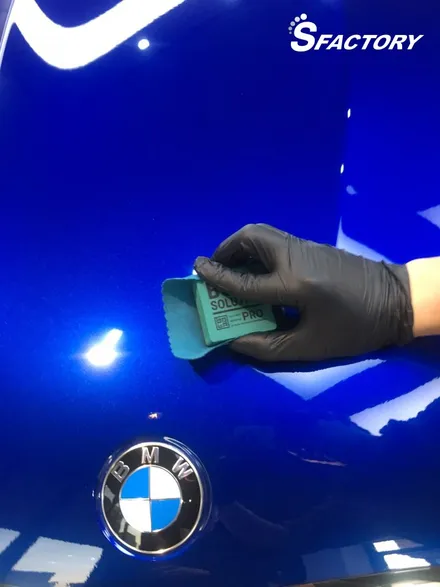 BMW f90 M5 볼라솔루션 유리막 코팅, 가죽 코팅, 엔진룸 코팅, 유리발수코팅 시공기 / 동탄,수원,오산