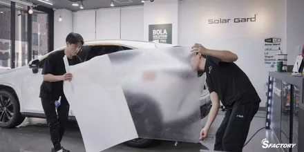 전체PPF로고탈거 없이도 시공이 가능해요? -렉서스 NX350H / 동탄,수원,오산