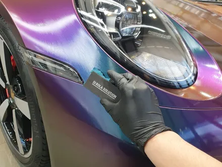 포르쉐 911카레라 4S! 무광랩핑에도 유리막 필수입니다! / 동탄,수원,오산