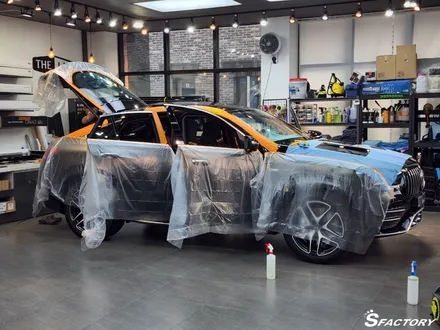 벤츠 GLE53AMG LX틴팅하고 다이노쉴드전체PPF까지 한번에!part.1 / 동탄,수원,오산