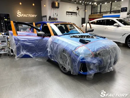 BMW 340i 퀀텀틴팅,보조배터리 시공 / 동탄,수원,오산