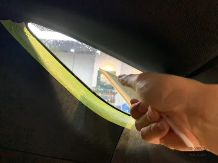 제네시스 GV70 솔라가드 보그썬팅 농도 전면30%,측후면20% 시공 후기글 / 동탄,수원,오산