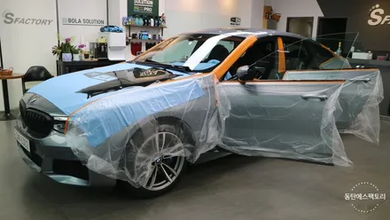 THELX  BMW 6GT 차량에 자동차썬팅 추천 농도 / 동탄,수원,오산