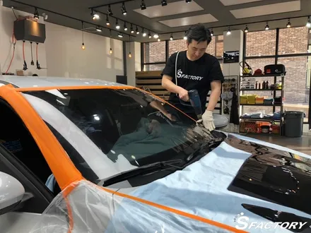 르노삼성 XM3 솔라가드 차콜, lx2000 시공기 / 동탄,수원,오산