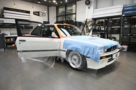 더엘엑스 BMW E30 올드카 LX썬팅 전체농도 70% 시공 후기 / 동탄,수원,오산
