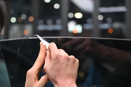 동탄자동차 썬팅 전문점, 테슬라모델3 퀵실버썬팅 / 동탄 영천동