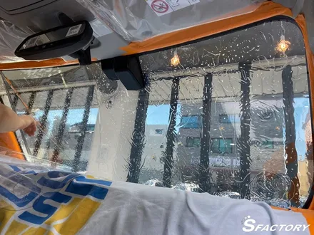 동탄솔라가드) 기아자동차레이 전면스트라투스썬팅 , 측후면차콜 시공기 / 동탄,수원,오산
