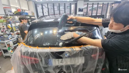 BMW X3 반사필름 퀀텀 틴팅 농도 추천 / 동탄,수원,오산
