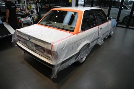 더엘엑스 BMW E30 올드카 LX썬팅 전체농도 70% 시공 후기 / 동탄,수원,오산