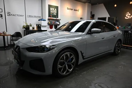 오산 전기차 BMW i4  솔라가드 반사필름퀀텀썬팅 농도 후기 / 동탄,수원,오산