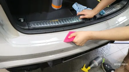 포르쉐 마칸 본넷 다이노쉴드PPF로 도장보호추천 / 동탄,수원,오산