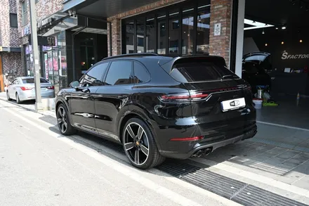용인솔라가드썬팅 카이엔차량에 비반사제니스IR필름 후기 / 동탄,수원,오산