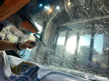 동탄썬팅) 기아K3 새턴 농도 전면30% 측후면10%재시공 추천 / 동탄,수원,오산