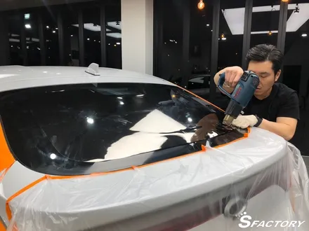 르노삼성자동차 xm3 새턴 틴팅 시공기 / 동탄,수원,오산