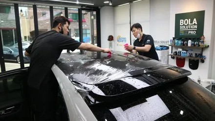 카이엔터보GT 다이노쉴드전체PPF 시공 후기 / 동탄,수원,오산