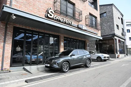 용인썬팅 현대 투싼차량에 티타늄필름 농도 추천 / 동탄,수원,오산