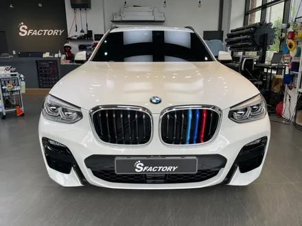 BMW X3하이브리드차량에 QXD5000블박+에코파워팩S12+커넥티드까지 설치시공했어요. / 동탄,수원,오산