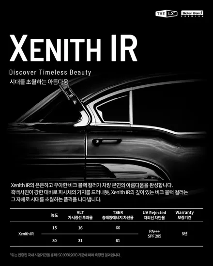 THELX 테슬라모델Y 세라믹 비반사제니스IR 썬팅추천 / 동탄,수원,오산