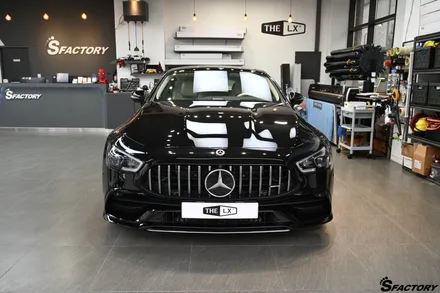 동탄솔라가드 벤츠 AMG GT43 반사필름퀀텀썬팅 강력추천 / 동탄,수원,오산