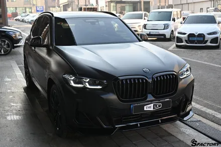 동탄영통 BMW X3 더엘엑스LX 열차단 썬팅 시인성 최고네요. / 동탄,수원,오산