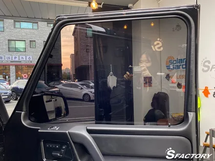 동탄썬팅) 벤츠 지바겐 G350d 솔라가드티타늄으로 재시공 만족해요 / 동탄,수원,오산