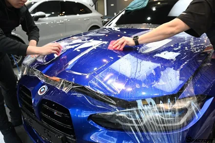 동탄더엘엑스 BMWM4컴페티션 50주년차량 LX썬팅으로 신차패키지 대만족 / 동탄,수원,오산