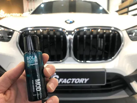 bmw x1 블랙박스와 보조배터리, 가니쉬 코팅을 한 번에!! / 동탄,수원,오산