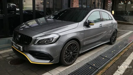 벤츠 A45 AMG 솔라가드 퀀텀썬팅 재작업 / 동탄,수원,오산