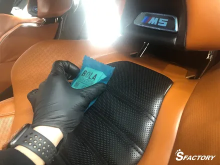 BMW f90 M5 볼라솔루션 유리막 코팅, 가죽 코팅, 엔진룸 코팅, 유리발수코팅 시공기 / 동탄,수원,오산