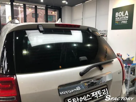 동탄솔라가드) 쉐보레 캡티바 전면스트라투스, 측후면차콜로 재시공 추천 / 동탄,수원,오산