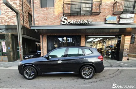 BMW X3 반사필름 퀀텀 틴팅 농도 추천 / 동탄,수원,오산