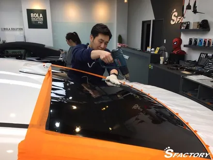 현대 아반떼 차콜 + lx2000 신차패키지 시공기 / 동탄,수원,오산