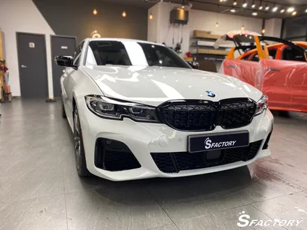 동탄솔라가드) BMW M340i 퀀텀전면50% 측후면,루프34% 시공 만족 / 동탄,수원,오산