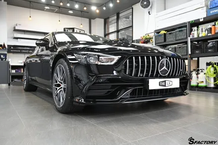 동탄솔라가드 벤츠 AMG GT43 반사필름퀀텀썬팅 강력추천 / 동탄,수원,오산