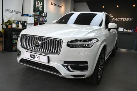 용인썬팅, 볼보 XC90 화이트차량에 솔라가드퀀텀필름 추천해요. / 동탄,수원,오산