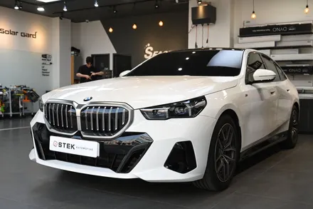 BMW520i차량에 범퍼부분시공 다이노쉴드PPF필름으로  보호완료! / 동탄,수원,오산