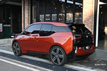 솔라가드프리미엄 제니스IR BMW i3 차량에 비반사썬팅 농도 추천 / 동탄,수원,오산