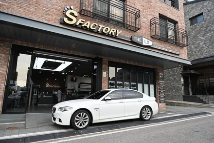 수원솔라가드 BMW 520d 차량에 세라믹제니스IR썬팅으로 재시공 / 동탄,수원,오산