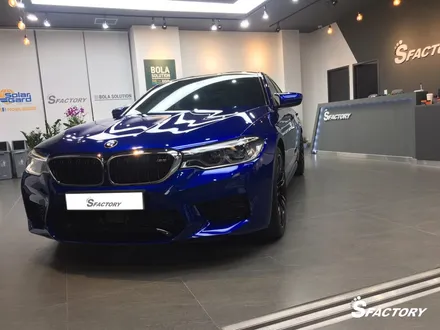 BMW f90 M5 볼라솔루션 유리막 코팅, 가죽 코팅, 엔진룸 코팅, 유리발수코팅 시공기 / 동탄,수원,오산